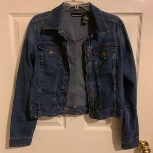 DKNY Medium Wash Jean Jacket